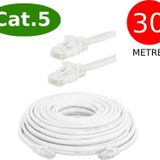 Tek-İş Cat5 Network Internet Ethernet Bilgisayar Kablosu RJ45 - RJ45 30 Metre Patch Kablo