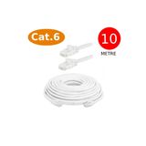 Tek-İş Cat6 Network Internet Ethernet Bilgisayar Kablosu RJ45 - RJ45 10 Metre Patch Kablo