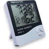 Tek-İş Dijital Termometre ve Nem Ölçer, LCD Ekranlı, Pilli