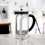 Tek-İş French Press Kahve ve Çay Demleme Makinası 600 ml Gri French Press