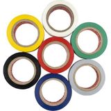 Tek-İş İzole Bant Elektrik Bantı Tekli 0.13 mm Kalınlık 19 mm Genişlik Dayanıklı Yapıştırıcı