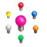 Tek-İş LED Gece Lambası, E27 Duy, 1W, Renkli, Gün Işığı