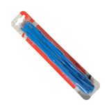 Tek-İş Mavi Plastik Kablo Bağı Seti | 100mm 150mm 200mm x 2.5mm | Toplam 60 Adet (3 Boy) | Dayanıklı Cırt Kelepçe | Kablo Düzenleyici ve Sabitleyici
