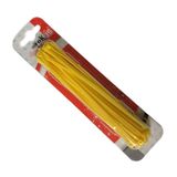 Tek-İş Sarı Plastik Kablo Bağı | 200mm x 2.5mm | 50 Adet | Cırt Kelepçe Seti | Kablo Düzenleyici Klips
