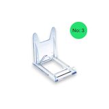 Tek-İş Sergileme Ayakları Sürgülü 12x17x17 No:3 Pleksi Sunum Standı Çerçeve ve Tabak Uyumlu