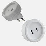 Tek-İş Seyahat Adaptörü Tip A-Tip C 6A 250V (5'li Paket)