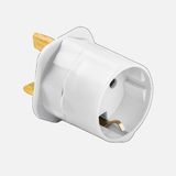 Tek-İş Seyahat Adaptörü Tip G-Tip F 13A 250V (3'li Paket)