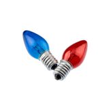 Tek-İş Tek-iş E14 7w Dimmer Uyumlu Flamanlı Tuz Lambası Ampulü – Şeffaf, 2’li Paket