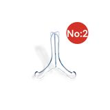 Tek-İş Teşhir Ayakları Geçmeli 12 X 9 Ayak No:2 Çerçeve Tabak Teşhir Ayağı Stand Pleksi Şövalye