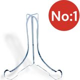 Tek-İş Teşhir Ayakları Geçmeli 9 x 9 cm Ayak No: 1 Çerçeve Tabak Teşhir Ayağı Stand Pleksi Şövalye