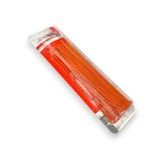 Tek-İş Turuncu Plastik Kablo Bağı | 200mm x 2.5mm | 100 Adet | Cırt Kelepçe Seti | Kablo Toplama ve Sabitleme Çözümü