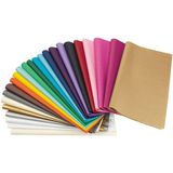 Tek Kağıtçılık Karışık Renkli Pelur Kağıt 50 x 70 cm 17 Gram 25'li