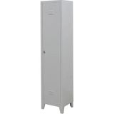 Tek Kapılı Metal Soyunma Dolabı Güvenli ve Pratik Depolama Çözümü E-108