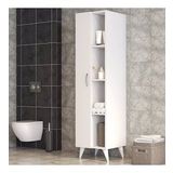 Tek Kapılı Raflı Ütü Masası Dolabı Beyaz - BDL0301