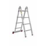 Tek Kırmalı Alüminyum Merdiven 2X4 Basamaklı (Tkm.100)
