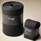 Tek Kişilik 100 x 200 Siyah Ranforce Lastikli Çarşaf ve Yastık Kılıfı - 100 x 200