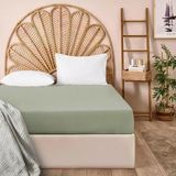 Tek Kişilik Çarşaf Ranforce Kumaş 100X200CM Ogihome - Mint Yeşili