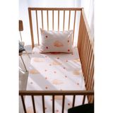 Tek Kişilik, Çocuk Lastikli Çarşaf Takımı, %100 Pamuk Saten - Fairy - Çok Renkli - 90 x 190