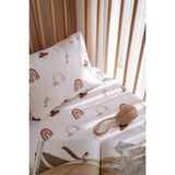 Tek Kişilik, Çocuk Lastikli Çarşaf Takımı, %100 Pamuk Saten - Rainbow - Çok Renkli - 90 x 200
