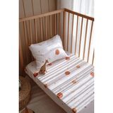 Tek Kişilik, Çocuk Lastikli Çarşaf Takımı, %100 Pamuk Saten - Space - Çok Renkli - 100 x 200