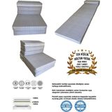 Tek Kişilik Katlanır Koltuk Katlanır Yatak Kanepe Yer Yatağı Tek Kişilik GRİ-65X160X10 cm - Çok Renkli - 65 x 170 cm