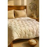 Tek Kişilik Merinos Kuzu Yünü Yorgan (%100 Saf Merinos Kuzu Yünü) 155 X 215 Cm Ebat, 2500 Gram