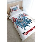 Tek Kişilik Nevresim Takımı (160x220) - Cartoon Serisi - Super Heroes