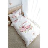 Tek Kişilik Nevresim Takımı (160x220) - For Baby Serisi - Ayda Uyuyan Unicorn