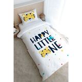Tek Kişilik Nevresim Takımı (160x220) - Pure Baby Serisi - Happy Lion