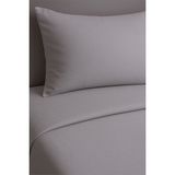 Tek Kişilik Nevresim Takımı Gri %100 Pamuk - 160 x 220 cm
