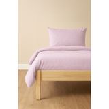Tek Kişilik Nevresim Takımı Toz Pembe Eco Cotton - 160 x 220 cm