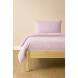 Tek Kişilik Nevresim Takımı Toz Pembe Eco Cotton