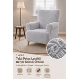 Tek Kişilik Pelüş Welsoft Kanepe Örtüsü | Lastikli Koltuk Örtüsü |çekyat Örtüsü| Koltuk - 0,6 x 19 x 29 cm - Çok Renkli
