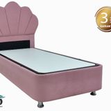 TEK KİŞİLİK TAY TÜYÜ BAZA+PAPATYA PUDRA BAŞLIK