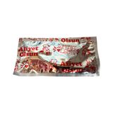 Tek Kullanımlık Islak Mendil Paket - Afiyet Olsun Yazılı Baskılı Poşet / 1000 Adet / Koli