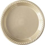 Tek Kullanımlık Plastik Tabak 22CM Siyah 24 Lü