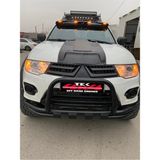 Tek Off Road Garage L200 Double Ön Koruma Shark Demir Son Derece Dayanıklı 2005-2019 Modeller Uyumlu