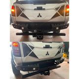 Tek Off Road Garage L200 Uyumlu Lazer Kesim Arka Tampon Tüm Modeller Için Uygundur