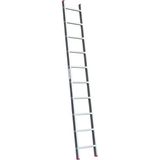 Tek Parça Alüminyum Merdiven 3 Metre 10 Basamaklı (TM.300) - Gümüş