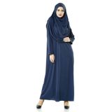 Tek Parça Namaz Elbisesi - Lacivert - 5015