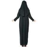 Tek Parça Namaz Elbisesi - Seccade - Tesbih - İbadet Seti - Siyah