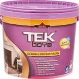Tek Sılıkonlu Ipekmat Ic Cephe Boyası Beyaz 7.5Lt 10Kg