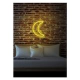 Tek Simge Reklam Neon Led Ay Hilal Dekoratif Gece Lambası