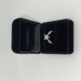 Tek Taş Swarovski Gümüş Yüzük
