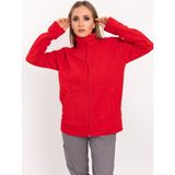Tek Üst Polar Ceket Kırmızı - XL