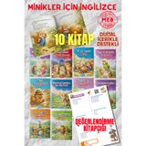 TEK YAYINCILIK Miniker İçin Tavsiyeli ingilizce 10 Adet Hikaye Öykü Kitapları - story books + değerlendirme