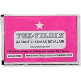 Tek Yıldız Kumaş Boyası Koyu Pembe