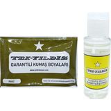 Tek Yıldız Kumaş Boyası ve Sabitleyici Seti Haki