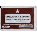Tek Yıldız Tek Yıldız Kumaş Boyası Kahverengi