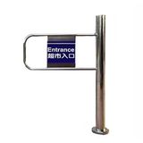 Tek yönlü kapı, otomatik geri tepme salınımlı kapı, süpermarket girişi için ağır hizmet tipi metal sekmeli kapı, 70 x 97 cm, sağ açık, tek yönlü itme tasarımı